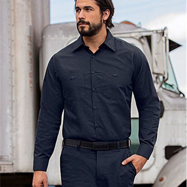 Men's Mimix™ Long Sleeve Work Shirt Thumbnail